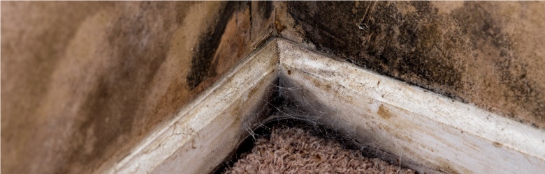 Signs of Rising Damp - Rotting skirting boards